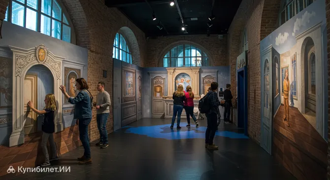 Музей иллюзий во Вроцлаве