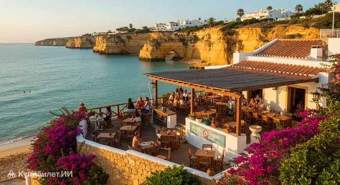 Ресторан на пляже Сан-Рафаэл