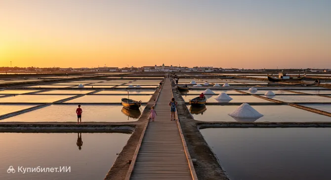 Соляные поля Авейру