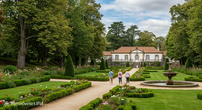 Сады Кинта-дас-Лагримаш
