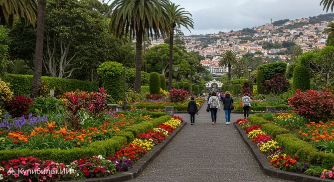 Муниципальный сад Фуншала