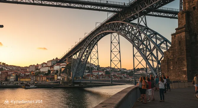 Восхождение на мост в Порту