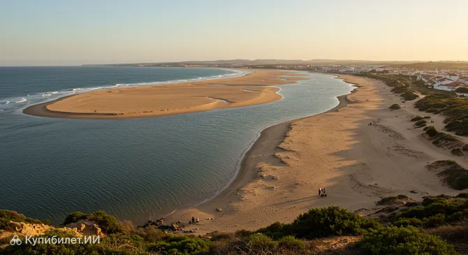 Устье реки Гвадиана