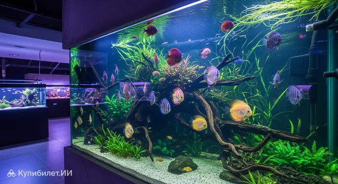 Аквариум Дискус