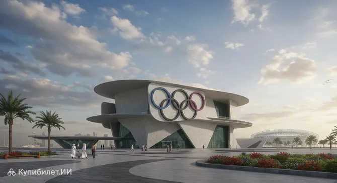 Музей Олимпийских и спортивных достижений Катара 3-2-1