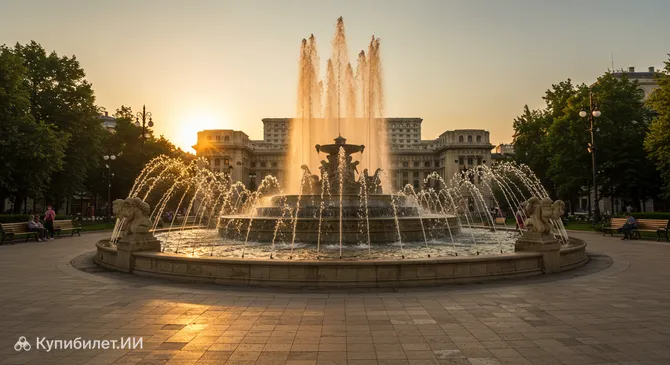 Бухарестские фонтаны