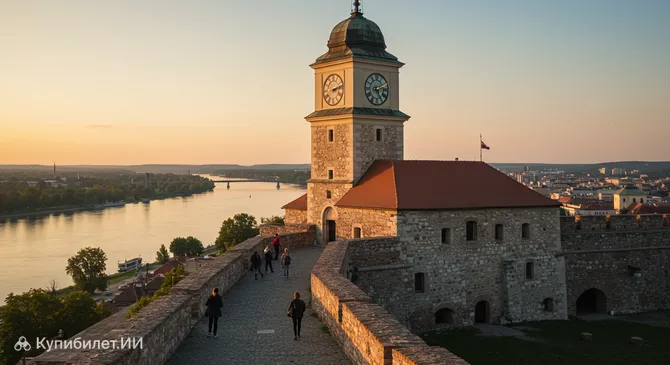 Часовая башня Петроварадинской крепости