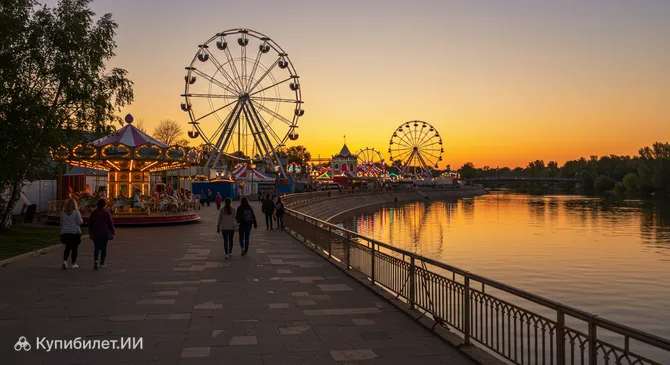 Набережная реки Везёлка