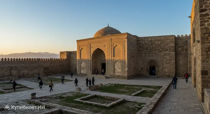 Ханский дворец крепости Нарын-кала