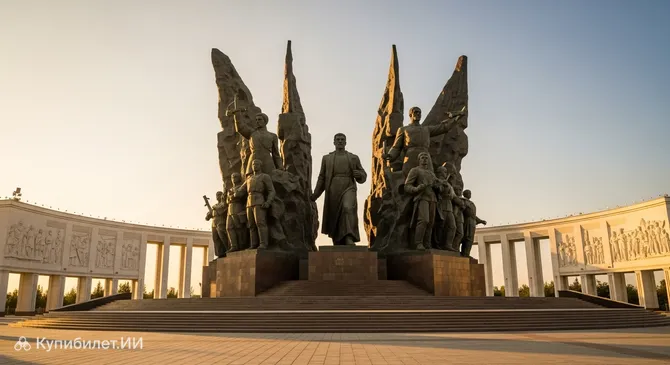 Памятник генералу О.И. Городовикову