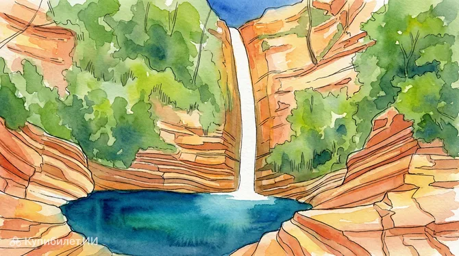 Водопад Шнурок