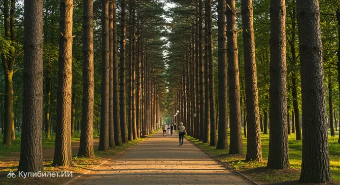 Аллея Тысячи Сосен