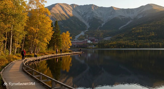 озеро Большой Вудъявр