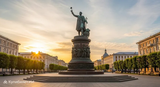 Памятник Юрию Долгорукому