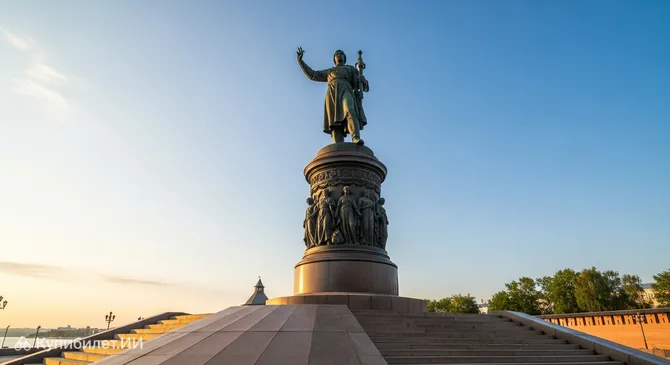 Памятник Валерию Чкалову
