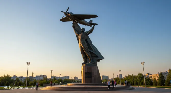 Памятник Чкалову