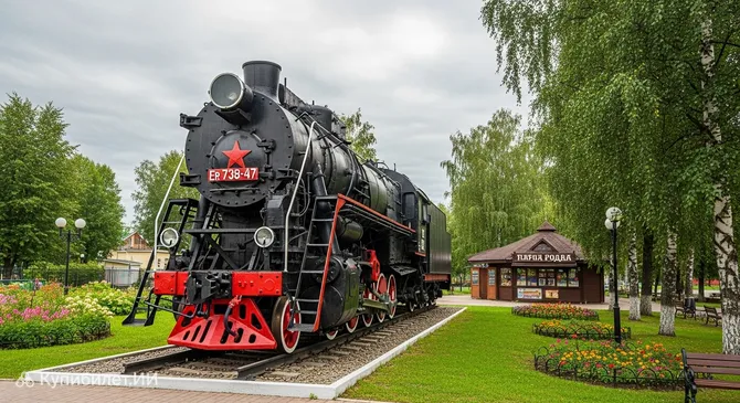 Паровоз Эр 738-47