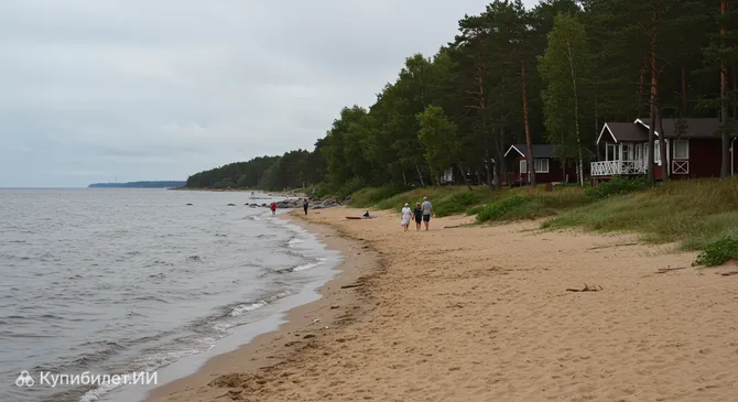 Пляж «Морские Дубки»