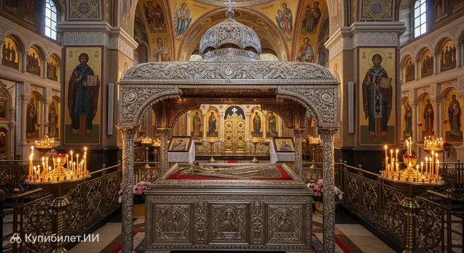 Мощи святого Иоанна Кронштадтского