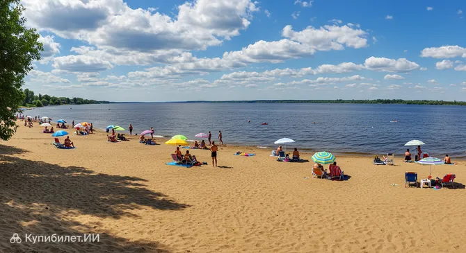 Пляж на Маяковском спуске