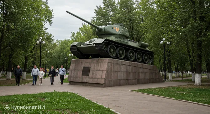 Памятник танку