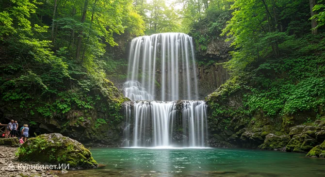 Первый Змейковский водопад