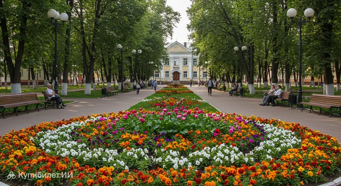 Городской парк Соль-Илецка
