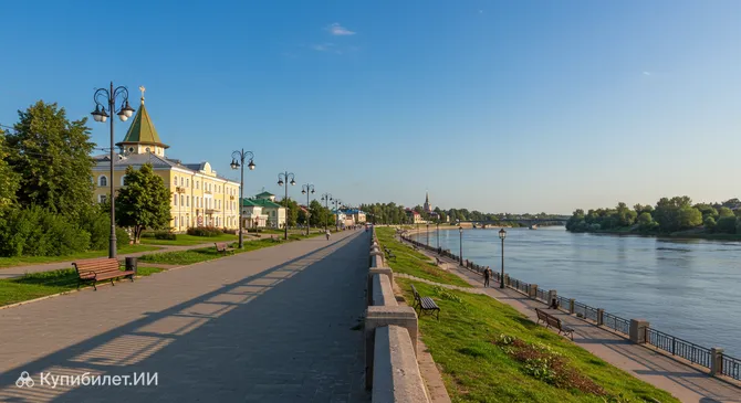 Набережная реки Оскол