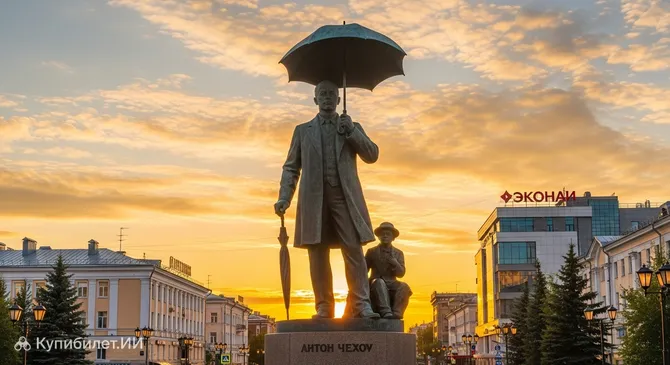 Памятник Антону Чехову