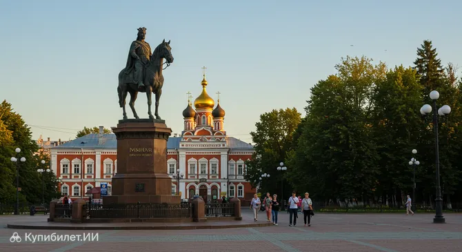 Памятник князю Михаилу Тверскому