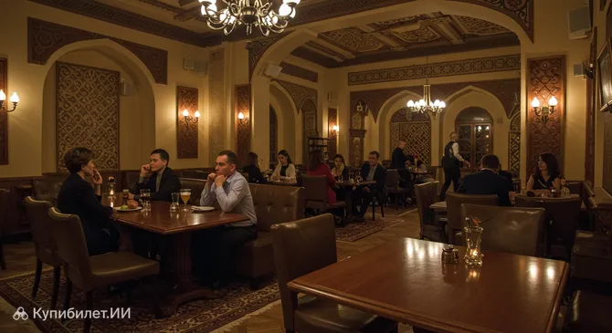 Ресторан гостиницы Башкирия