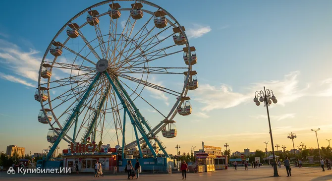 Колесо обозрения в Уфе