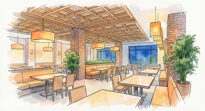 Алазани, Грузинский ресторан