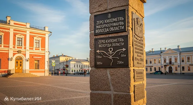 Нулевой километр автодорог Вологодской области