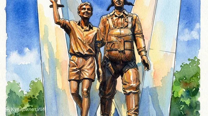 Памятник «Воронеж — Родина ВДВ»