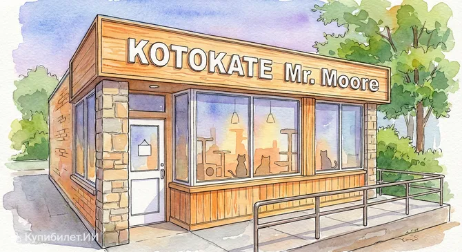 Котокафе Мистер Мур