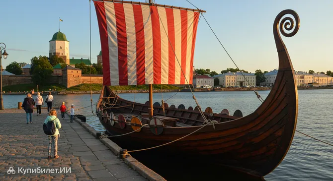 Корабль викингов