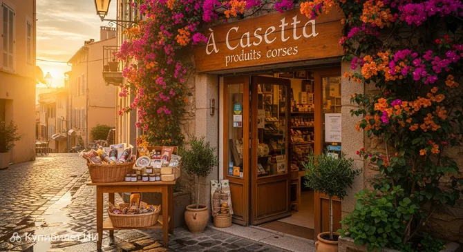 A Casetta Корсиканские продукты