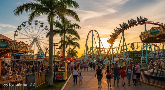 Парк аттракционов Санта-Крус