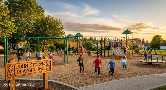 Детская площадка Джона Сторвика