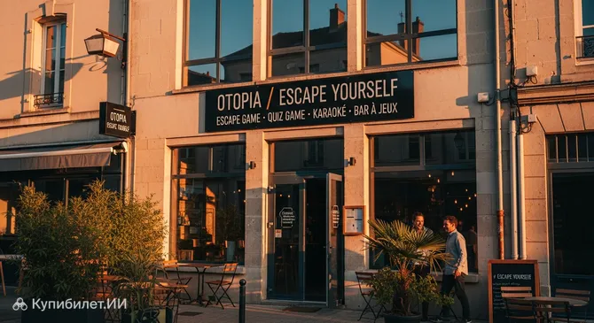 Otopia Эскейп-квест и игровой бар