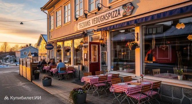 Пиццерия с дровяной печью Teckan