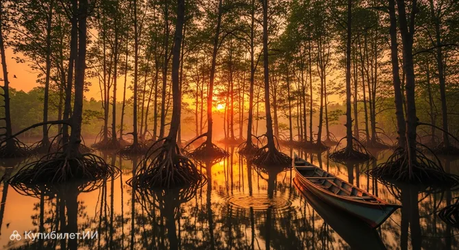 Мангровый лес Баликпапана