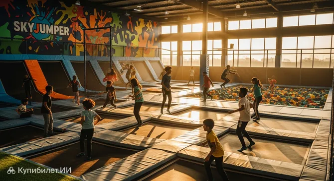 Батутный парк SkyJumper
