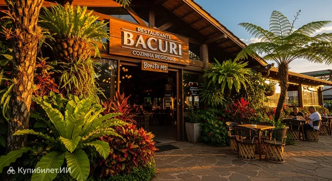 Ресторан Bacuri региональной кухни