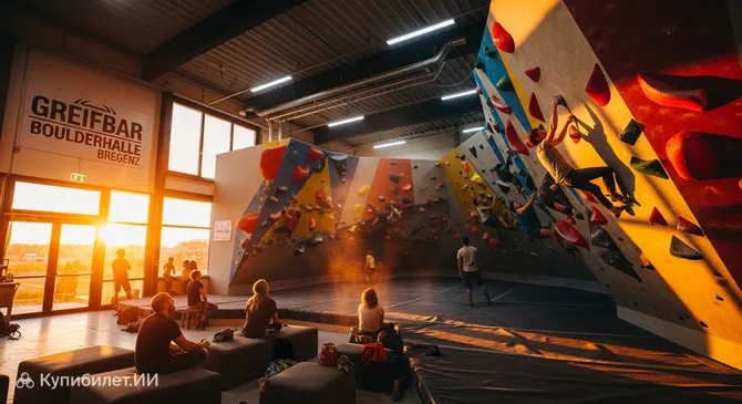 Greifbar, боулдеринговый зал в Брегенце