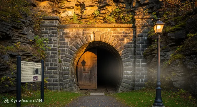 Железнодорожный туннель Броквилля (южный портал)