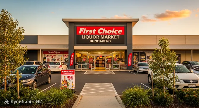 Ликерный маркет Бандаберга