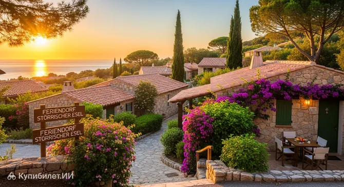 Курортный поселок Упрямый Осёл