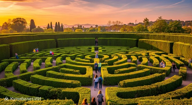 Лабиринт парка Тентегорра